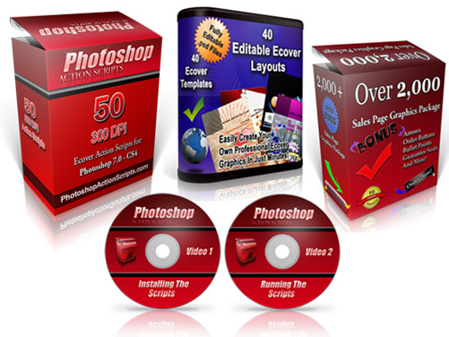 photoshop action scripts package