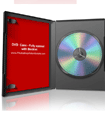 Fully Opened DVD Case Standing