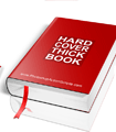 Hard Cover Thick Book Laying With Book Mark